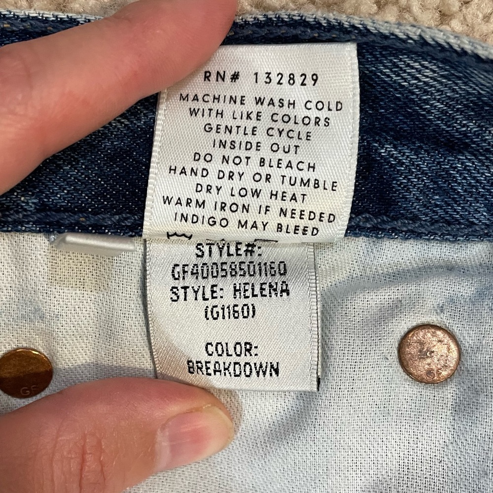 Grlfrnd Helena Jeans Size 32 Colour Breakdown - Picture 9 of 16